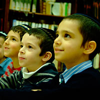 Enfants pendant un cours